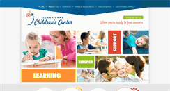 Desktop Screenshot of clearlakechildrenscenter.com